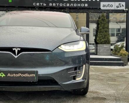 Сірий Тесла Модель Х, об'ємом двигуна 0 л та пробігом 48 тис. км за 47500 $, фото 4 на Automoto.ua