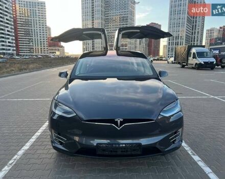 Сірий Тесла Модель Х, об'ємом двигуна 0 л та пробігом 170 тис. км за 23500 $, фото 1 на Automoto.ua