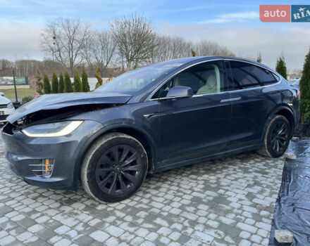 Серый Тесла Модель Х, объемом двигателя 0 л и пробегом 96 тыс. км за 16900 $, фото 1 на Automoto.ua