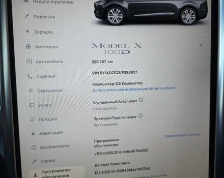 Сірий Тесла Модель Х, об'ємом двигуна 0 л та пробігом 226 тис. км за 21300 $, фото 29 на Automoto.ua