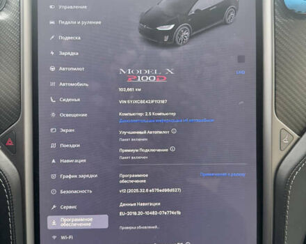 Сірий Тесла Модель Х, об'ємом двигуна 0 л та пробігом 102 тис. км за 31800 $, фото 5 на Automoto.ua