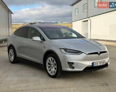 Серый Тесла Модель Х, объемом двигателя 0 л и пробегом 140 тыс. км за 21900 $, фото 6 на Automoto.ua