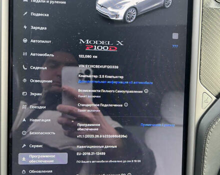 Серый Тесла Модель Х, объемом двигателя 0 л и пробегом 122 тыс. км за 22500 $, фото 3 на Automoto.ua