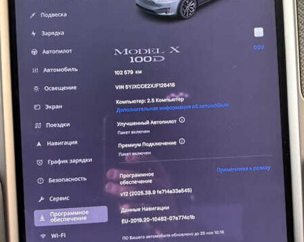 Сірий Тесла Модель Х, об'ємом двигуна 0 л та пробігом 102 тис. км за 29800 $, фото 23 на Automoto.ua