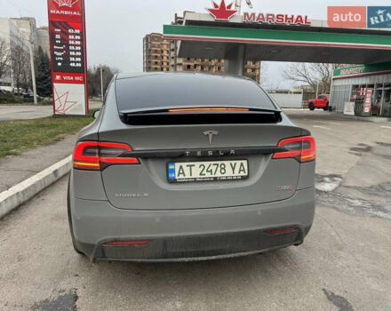 Серый Тесла Модель Х, объемом двигателя 0 л и пробегом 122 тыс. км за 22500 $, фото 1 на Automoto.ua