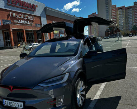 Тесла Модель Х 2019 у Києві на Automoto.ua Сірий Тесла Модель Х, об'ємом двигуна 0 л та пробігом 83 тис. км за 50000 $, фото 17 на Automoto.ua
