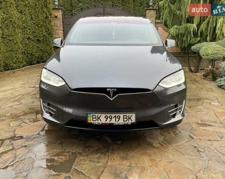 Серый Тесла Модель Х, объемом двигателя 0 л и пробегом 92 тыс. км за 26499 $, фото 1 на Automoto.ua