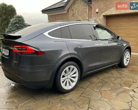 Серый Тесла Модель Х, объемом двигателя 0 л и пробегом 92 тыс. км за 26499 $, фото 4 на Automoto.ua