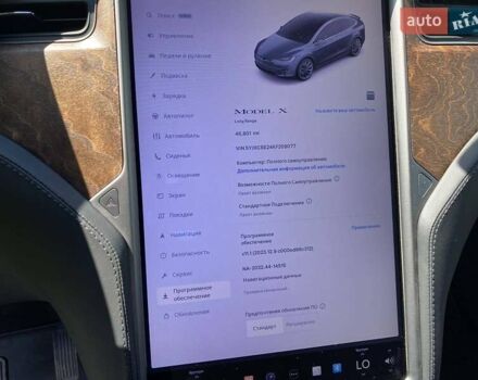 Серый Тесла Модель Х, объемом двигателя 0 л и пробегом 48 тыс. км за 62000 $, фото 3 на Automoto.ua