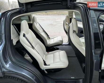 Серый Тесла Модель Х, объемом двигателя 0 л и пробегом 114 тыс. км за 43350 $, фото 17 на Automoto.ua