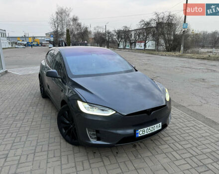 Серый Тесла Модель Х, объемом двигателя 0 л и пробегом 114 тыс. км за 43350 $, фото 2 на Automoto.ua