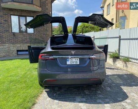 Серый Тесла Модель Х, объемом двигателя 0 л и пробегом 48 тыс. км за 62000 $, фото 13 на Automoto.ua