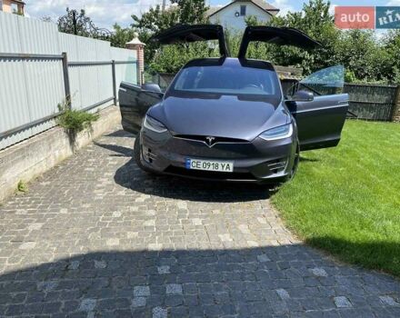 Серый Тесла Модель Х, объемом двигателя 0 л и пробегом 48 тыс. км за 62000 $, фото 14 на Automoto.ua