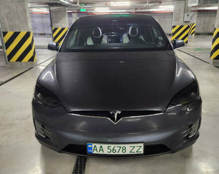 Сірий Тесла Модель Х, об'ємом двигуна 0 л та пробігом 38 тис. км за 37000 $, фото 3 на Automoto.ua