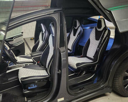 Сірий Тесла Модель Х, об'ємом двигуна 0 л та пробігом 38 тис. км за 37000 $, фото 13 на Automoto.ua