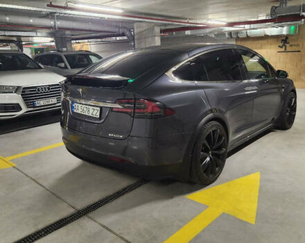 Сірий Тесла Модель Х, об'ємом двигуна 0 л та пробігом 38 тис. км за 37000 $, фото 4 на Automoto.ua