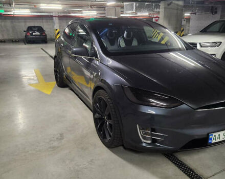 Сірий Тесла Модель Х, об'ємом двигуна 0 л та пробігом 38 тис. км за 37000 $, фото 2 на Automoto.ua