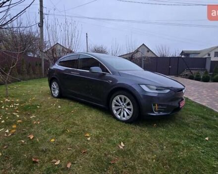 Серый Тесла Модель Х, объемом двигателя 0 л и пробегом 48 тыс. км за 33500 $, фото 5 на Automoto.ua