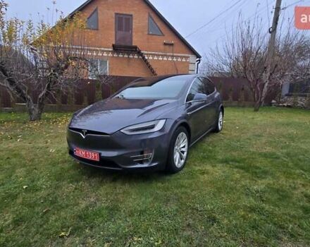 Серый Тесла Модель Х, объемом двигателя 0 л и пробегом 48 тыс. км за 33500 $, фото 1 на Automoto.ua
