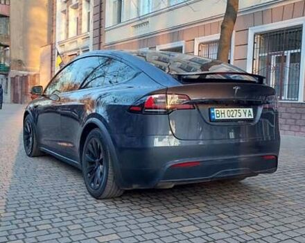 Серый Тесла Модель Х, объемом двигателя 0 л и пробегом 5 тыс. км за 52999 $, фото 2 на Automoto.ua