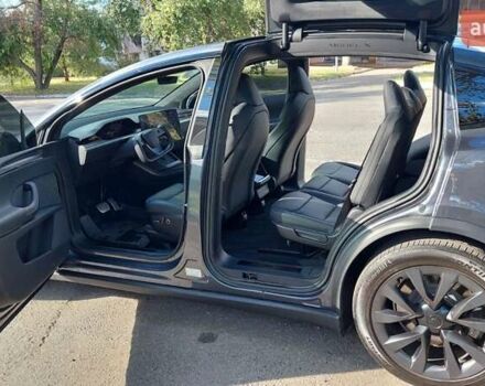 Сірий Тесла Модель Х, об'ємом двигуна 0 л та пробігом 40 тис. км за 46000 $, фото 5 на Automoto.ua