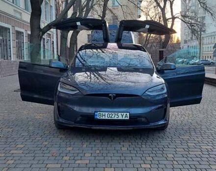 Серый Тесла Модель Х, объемом двигателя 0 л и пробегом 5 тыс. км за 52999 $, фото 61 на Automoto.ua