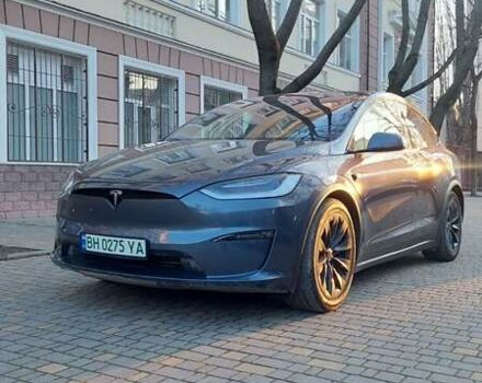 Серый Тесла Модель Х, объемом двигателя 0 л и пробегом 5 тыс. км за 52999 $, фото 8 на Automoto.ua