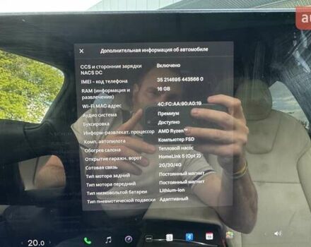 Сірий Тесла Модель Х, об'ємом двигуна 0 л та пробігом 10 тис. км за 53999 $, фото 51 на Automoto.ua