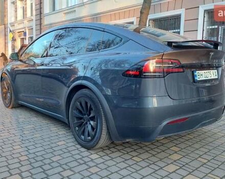 Серый Тесла Модель Х, объемом двигателя 0 л и пробегом 5 тыс. км за 52999 $, фото 12 на Automoto.ua