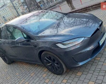 Серый Тесла Модель Х, объемом двигателя 0 л и пробегом 5 тыс. км за 52999 $, фото 25 на Automoto.ua