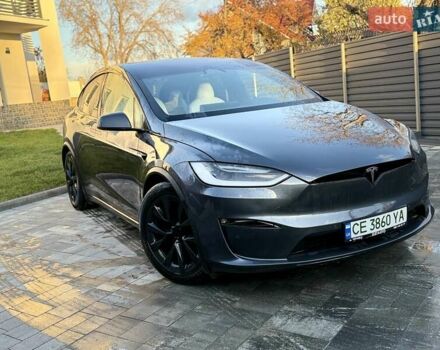 Серый Тесла Модель Х, объемом двигателя 0 л и пробегом 69 тыс. км за 40000 $, фото 3 на Automoto.ua