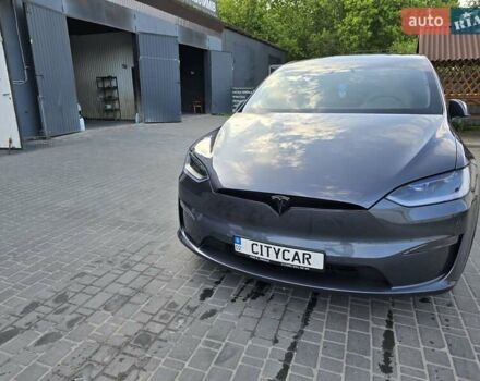 Сірий Тесла Модель Х, об'ємом двигуна 0 л та пробігом 46 тис. км за 58000 $, фото 2 на Automoto.ua