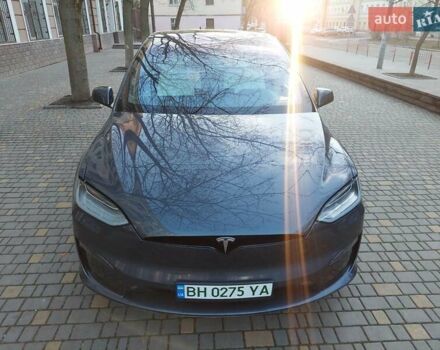 Серый Тесла Модель Х, объемом двигателя 0 л и пробегом 5 тыс. км за 52999 $, фото 26 на Automoto.ua