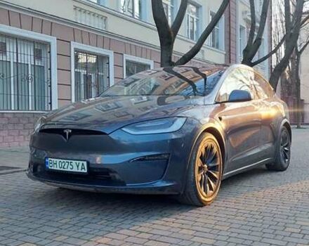 Серый Тесла Модель Х, объемом двигателя 0 л и пробегом 5 тыс. км за 52999 $, фото 7 на Automoto.ua