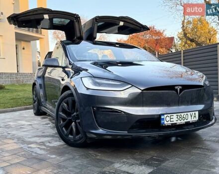 Серый Тесла Модель Х, объемом двигателя 0 л и пробегом 69 тыс. км за 40000 $, фото 28 на Automoto.ua