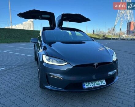 Сірий Тесла Модель Х, об'ємом двигуна 0 л та пробігом 37 тис. км за 49900 $, фото 1 на Automoto.ua