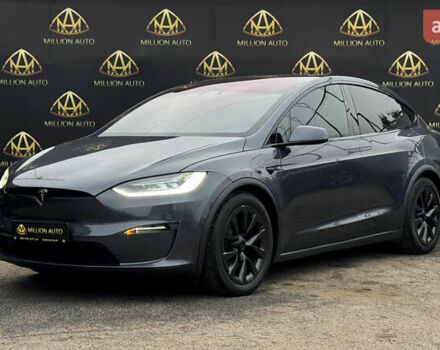 Серый Тесла Модель Х, объемом двигателя 0 л и пробегом 29 тыс. км за 47900 $, фото 3 на Automoto.ua