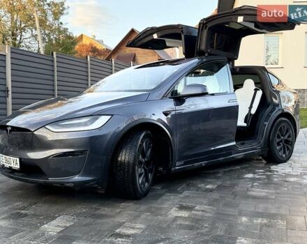 Серый Тесла Модель Х, объемом двигателя 0 л и пробегом 69 тыс. км за 40000 $, фото 26 на Automoto.ua