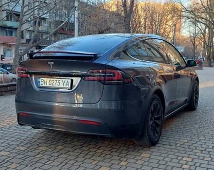 Серый Тесла Модель Х, объемом двигателя 0 л и пробегом 5 тыс. км за 52999 $, фото 3 на Automoto.ua