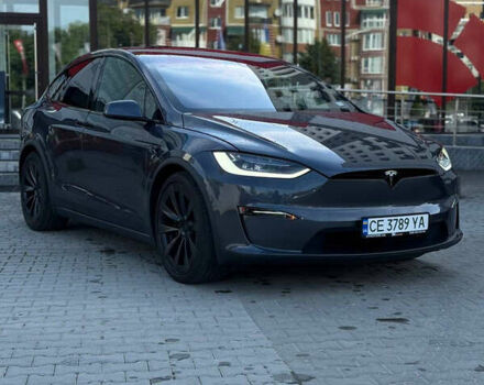 Сірий Тесла Модель Х, об'ємом двигуна 0 л та пробігом 23 тис. км за 51300 $, фото 3 на Automoto.ua