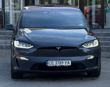 Сірий Тесла Модель Х, об'ємом двигуна 0 л та пробігом 23 тис. км за 51300 $, фото 2 на Automoto.ua