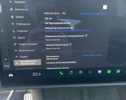 Серый Тесла Модель Х, объемом двигателя 0 л и пробегом 1 тыс. км за 53000 $, фото 7 на Automoto.ua