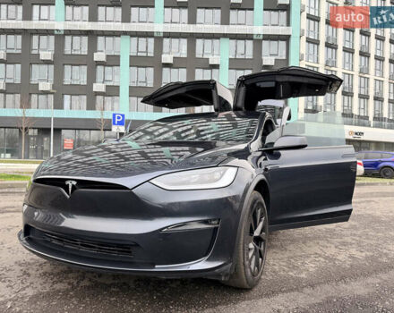 Серый Тесла Модель Х, объемом двигателя 0 л и пробегом 18 тыс. км за 56900 $, фото 15 на Automoto.ua