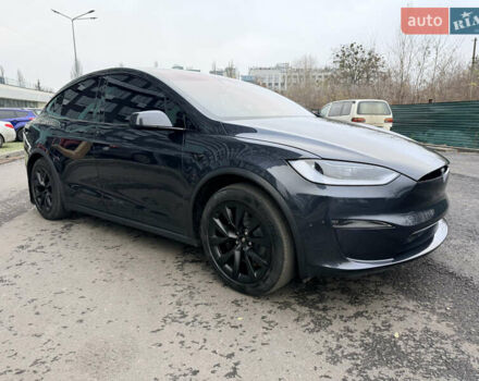 Серый Тесла Модель Х, объемом двигателя 0 л и пробегом 18 тыс. км за 56900 $, фото 3 на Automoto.ua
