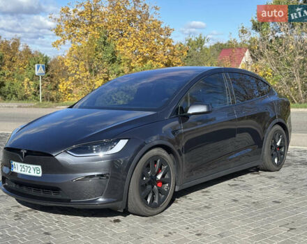 Тесла Модель Х 2024 у Києві на Automoto.ua Сірий Тесла Модель Х, об'ємом двигуна 0 л та пробігом 6 тис. км за 66300 $, фото 4 на Automoto.ua