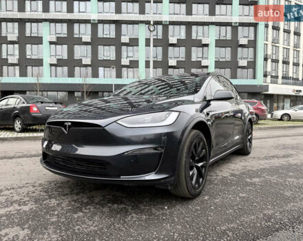 Серый Тесла Модель Х, объемом двигателя 0 л и пробегом 18 тыс. км за 56900 $, фото 5 на Automoto.ua