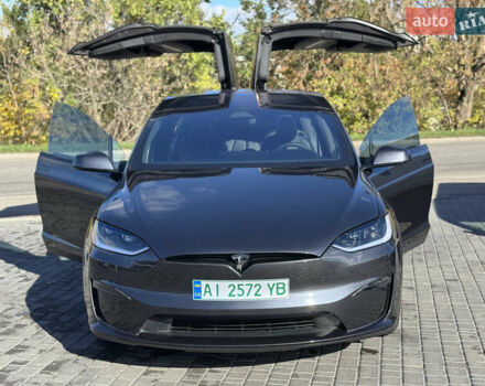 Тесла Модель Х 2024 у Києві на Automoto.ua Сірий Тесла Модель Х, об'ємом двигуна 0 л та пробігом 6 тис. км за 66300 $, фото 14 на Automoto.ua