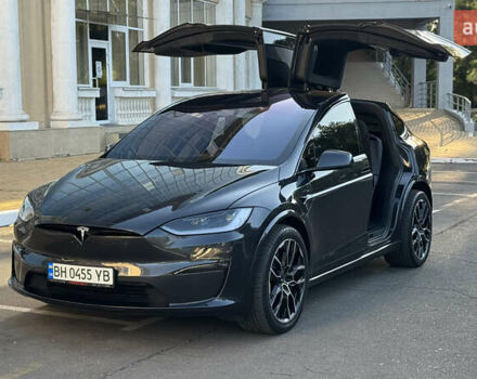Сірий Тесла Модель Х, об'ємом двигуна 0 л та пробігом 12 тис. км за 53500 $, фото 7 на Automoto.ua