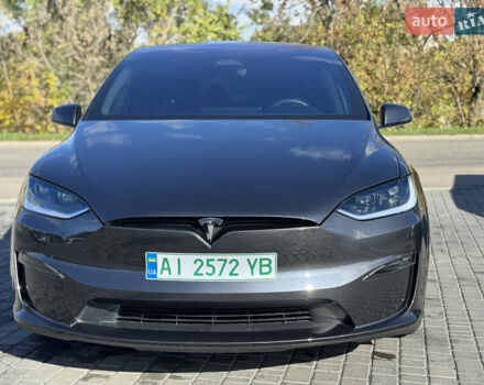 Тесла Модель Х 2024 у Києві на Automoto.ua Сірий Тесла Модель Х, об'ємом двигуна 0 л та пробігом 6 тис. км за 66300 $, фото 10 на Automoto.ua