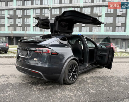 Серый Тесла Модель Х, объемом двигателя 0 л и пробегом 18 тыс. км за 56900 $, фото 12 на Automoto.ua